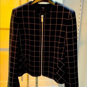 Theory jacket with zipper